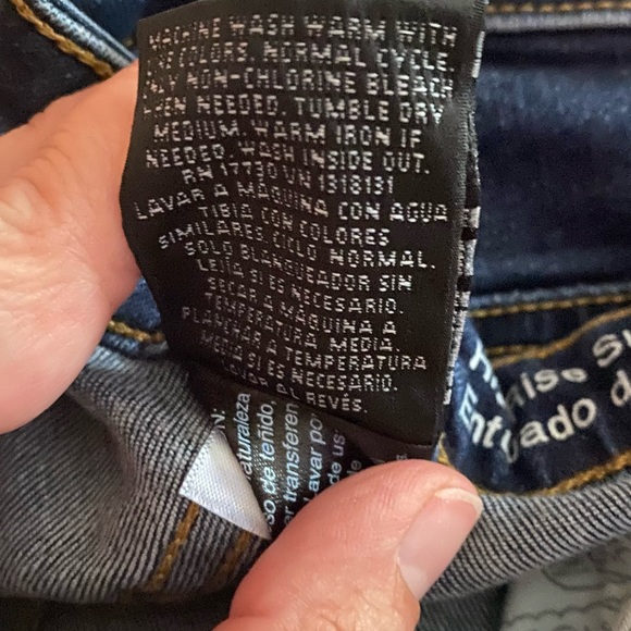 Mossimo jeans 16S high rise. Short length - Picture 7 of 7